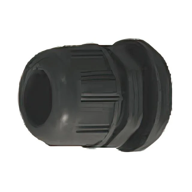 PLAST.CABLE GLAND W/NUT END GAS.