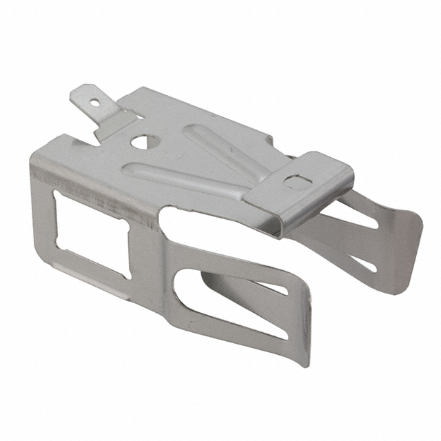 CONN CLIP WITH FASTON GROUND TAB