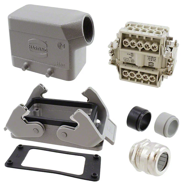 CONN ASSY SIDE ENTRY 10+GND M25 CONN ASSY SIDE ENTRY 10+GND M25