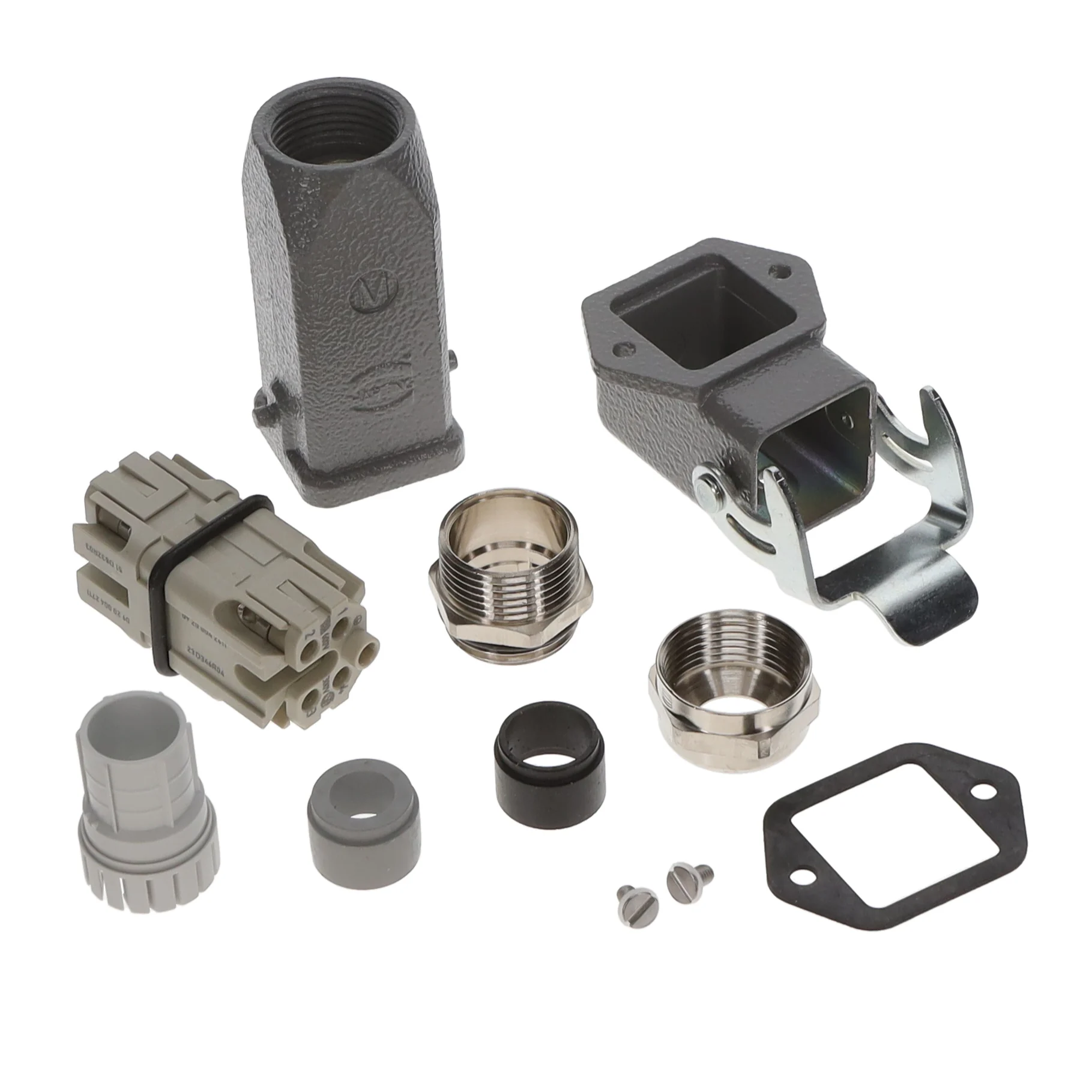 CONN ASSY TOP ENTRY 4+GND 3A M20