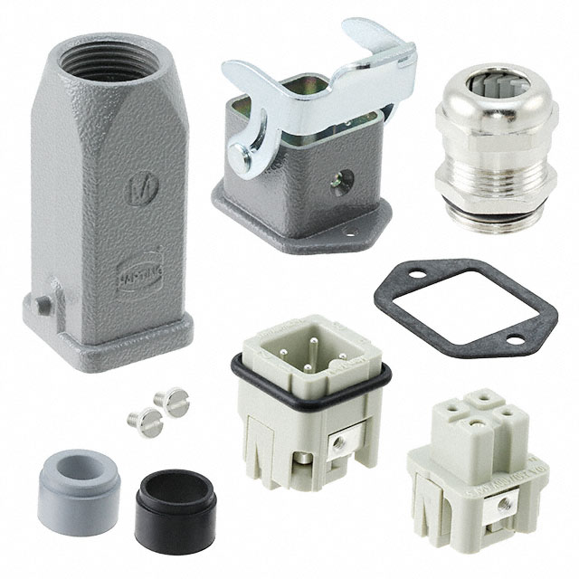 CONN ASSY TOP ENTRY 3+GND 3A M20