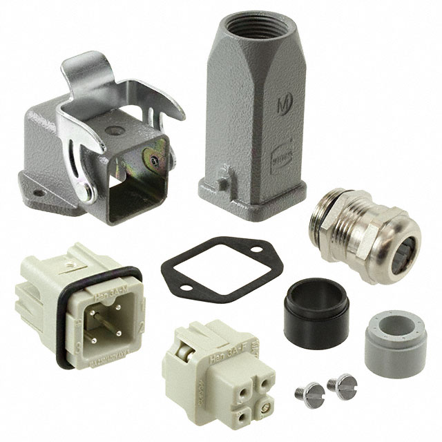 CONN ASSY TOP ENTRY 3+GND 3A M20