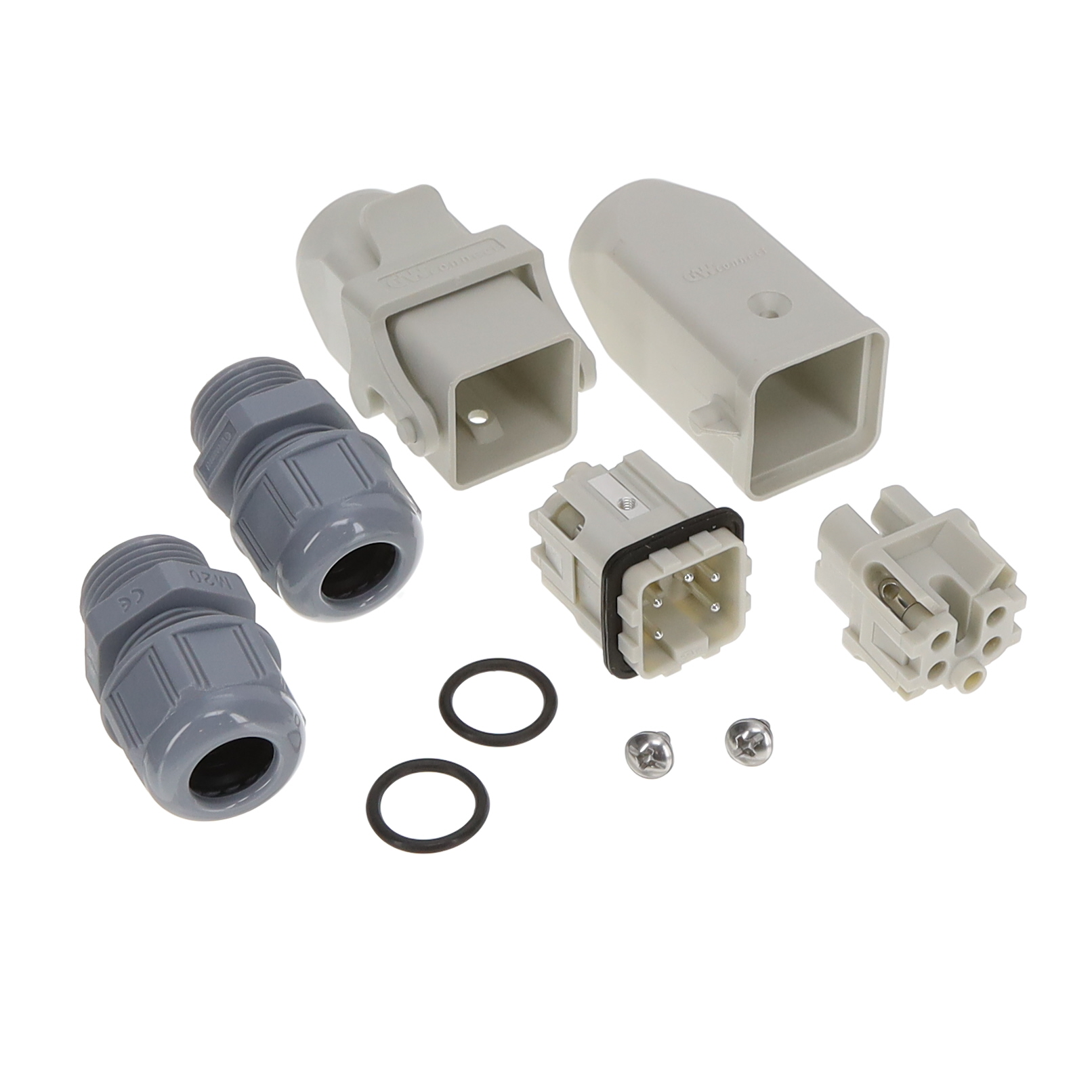 KIT 3A MA/FE 4P+PE PA HOODS M20 KIT 3A MA/FE 4P+PE PA HOODS M20