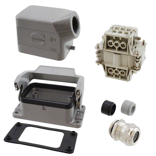 CONN ASSY SIDE ENTRY 6+GND M20