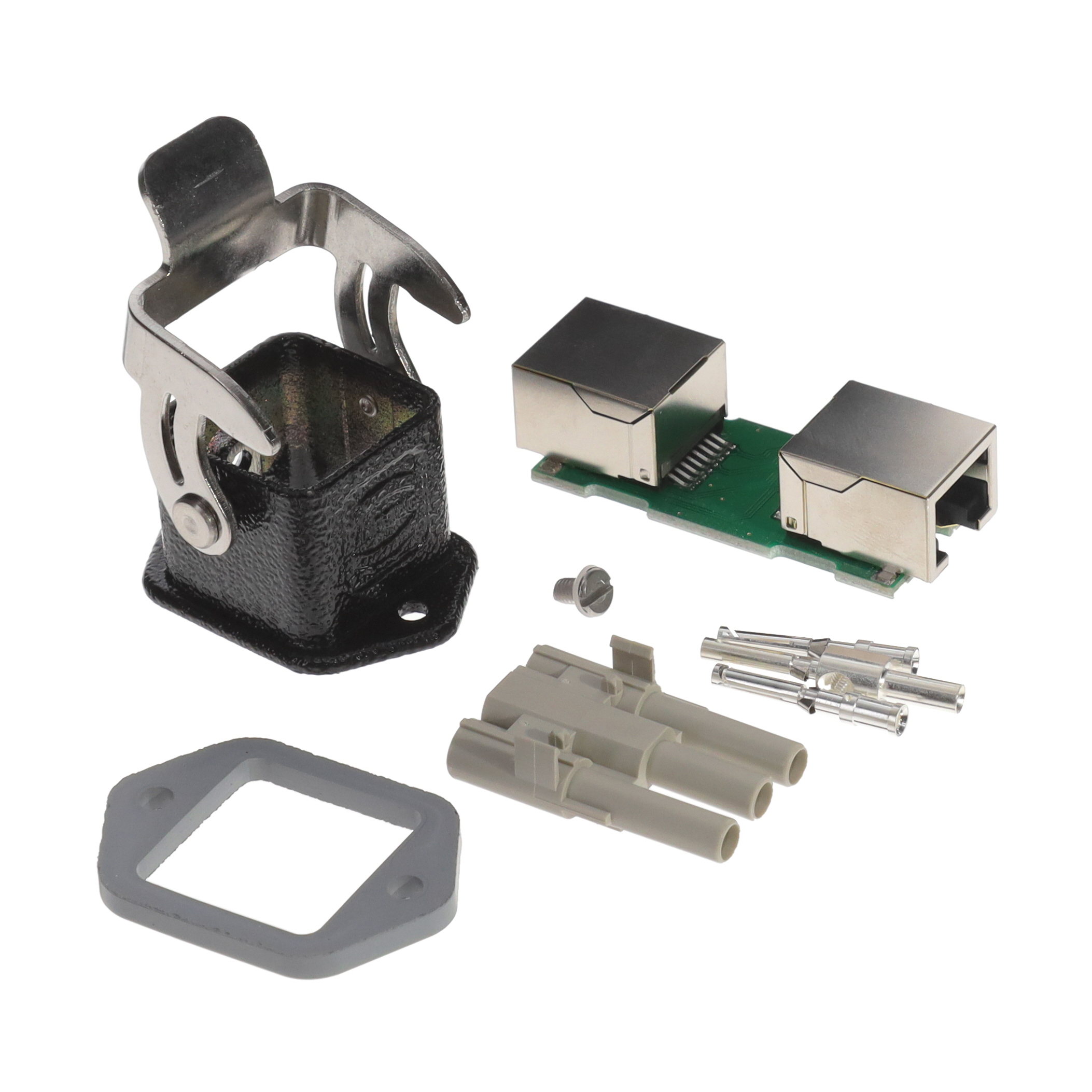 HAN 3A M RECEPTACLE AC SET W JA