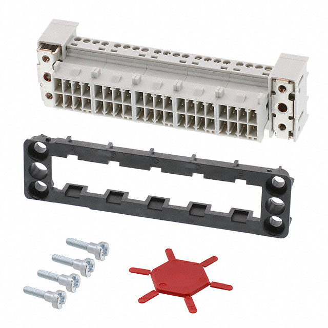 CONN FRAME AND INSERT 39+GND