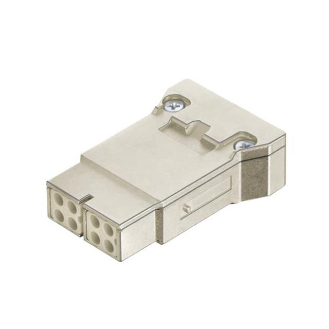 MODULE FEMALE 8POS (2X4) CRIMP