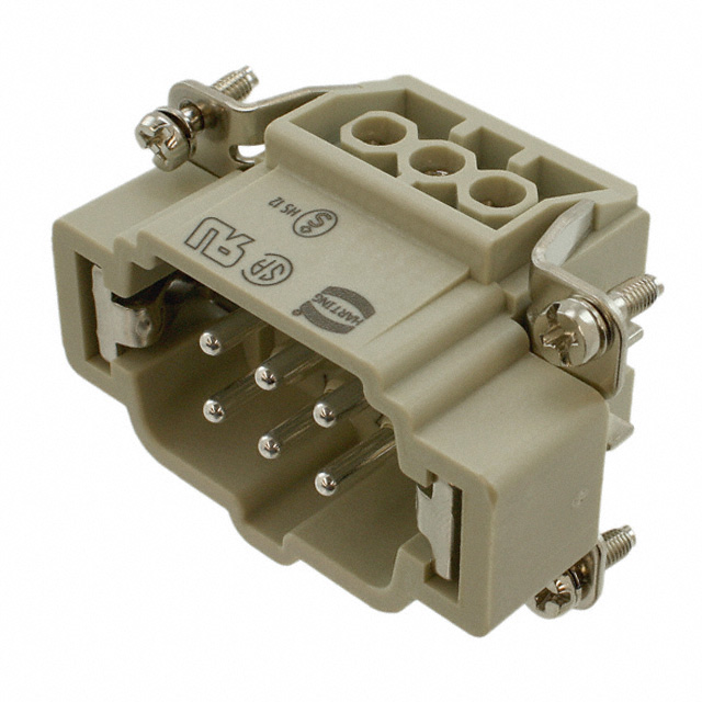 INSERT MALE 6POS+1GND SCREW