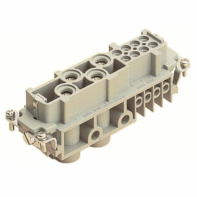 INSERT FEMALE 4+8POS+1GND SCREW