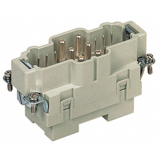 INSERT MALE 6+12POS+1GND SCREW