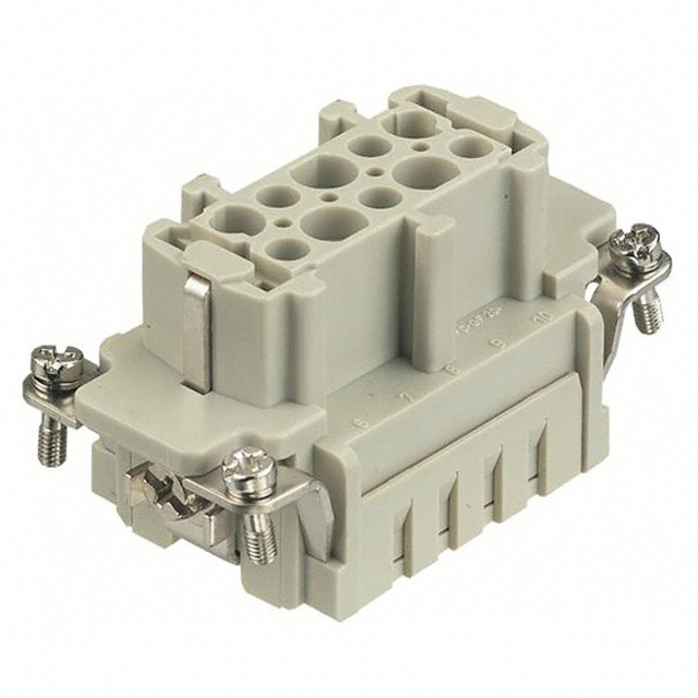 INSERT FEMALE 10POS+1GND CRIMP