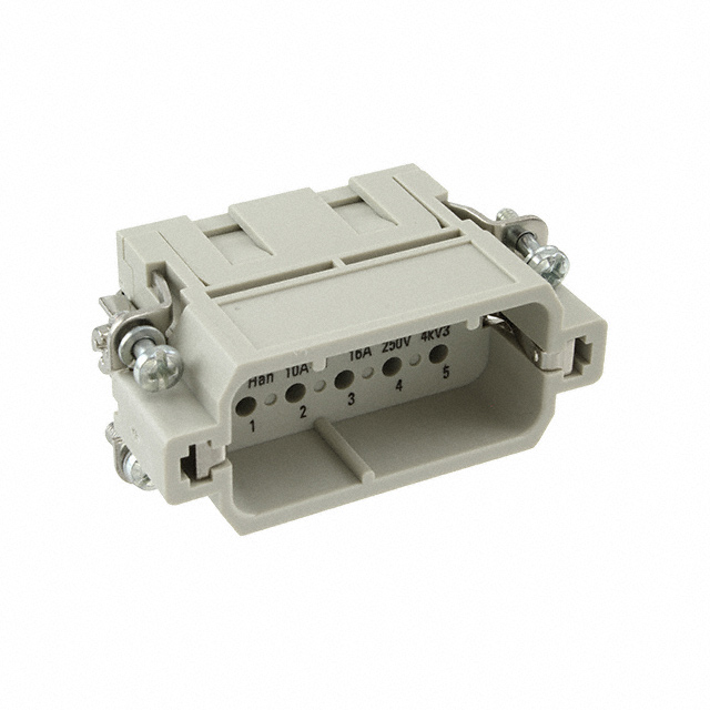 INSERT MALE 10POS+1GND CRIMP