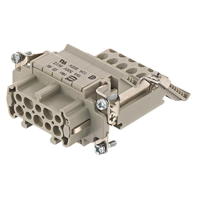 INSERT FMALE 10P+1GND TERM BLOCK