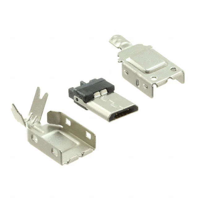CONN PLUG USB2.0 MICRO USB B SLD