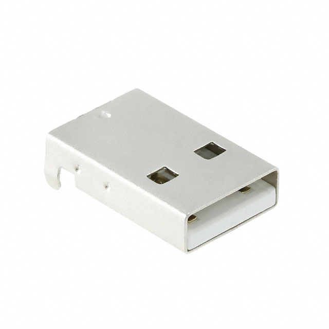 CONN PLUG USB2.0 TYPEA 4P SMD RA