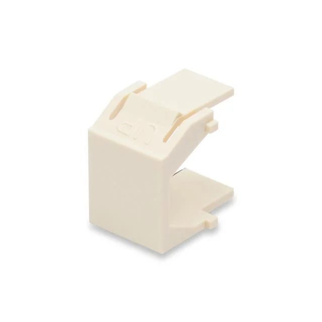 KCONN BLANK MODULE, ELEC WHITE