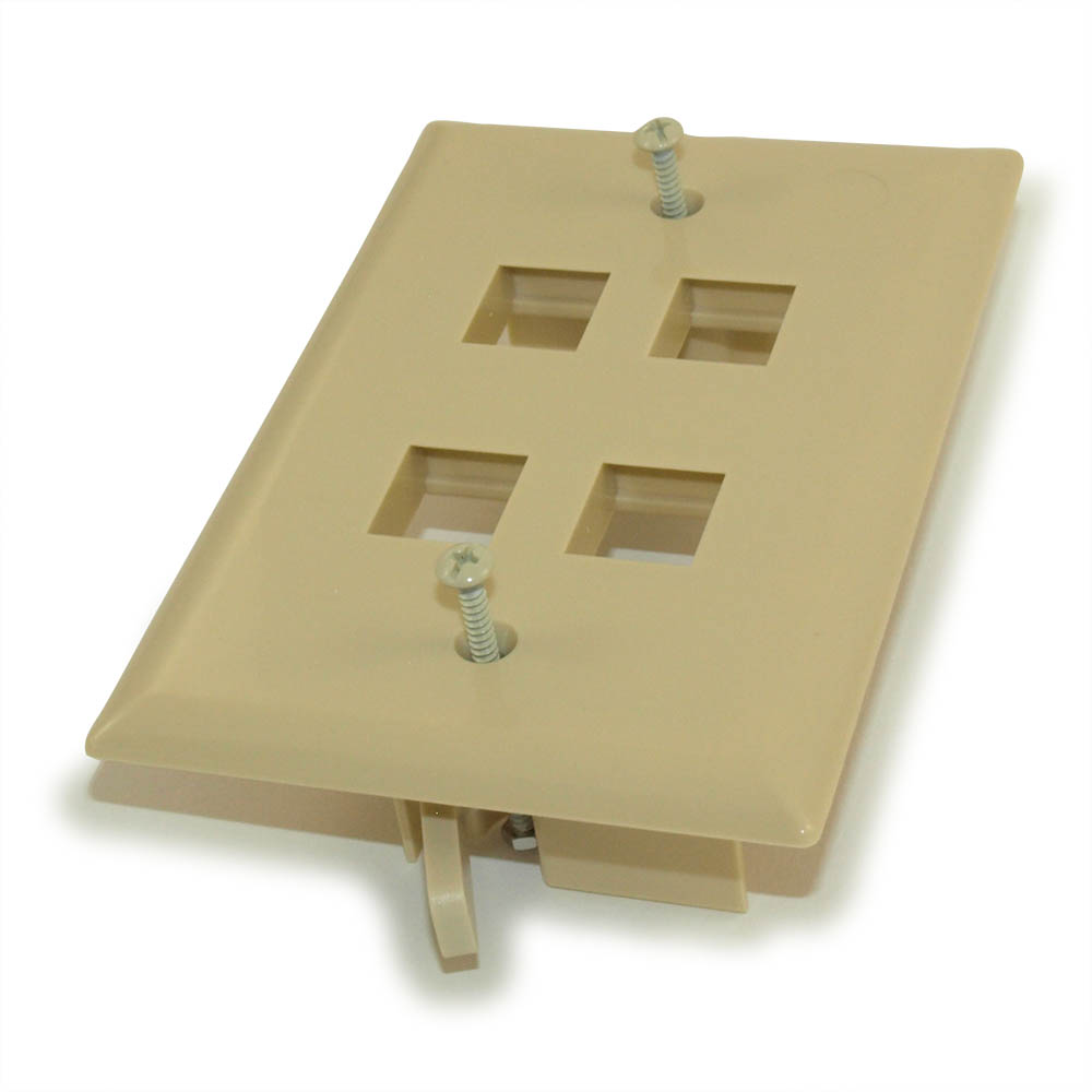Wallplate: Keystone 4H Latch Ivy