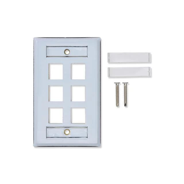 1-PORT S/S SG FACEPLATE