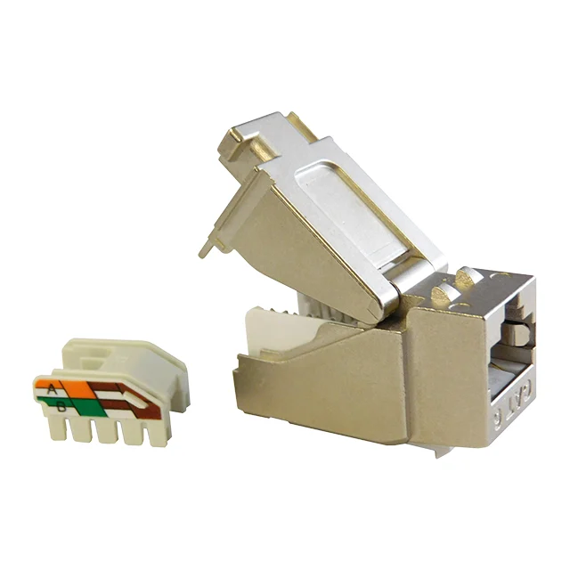 MOD JACK KEYSTONE CAT6 SHLD