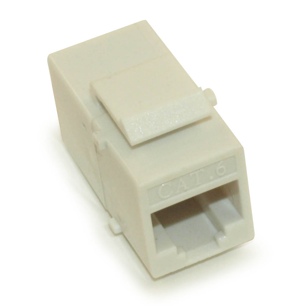 Keystone Insert Coupler CAT6 Wht Keystone Insert Coupler CAT6 Wht
