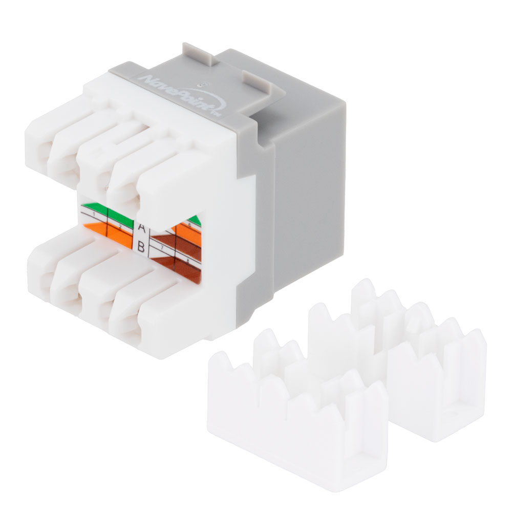 CAT6 Keystone Jack, Snap-In, 180