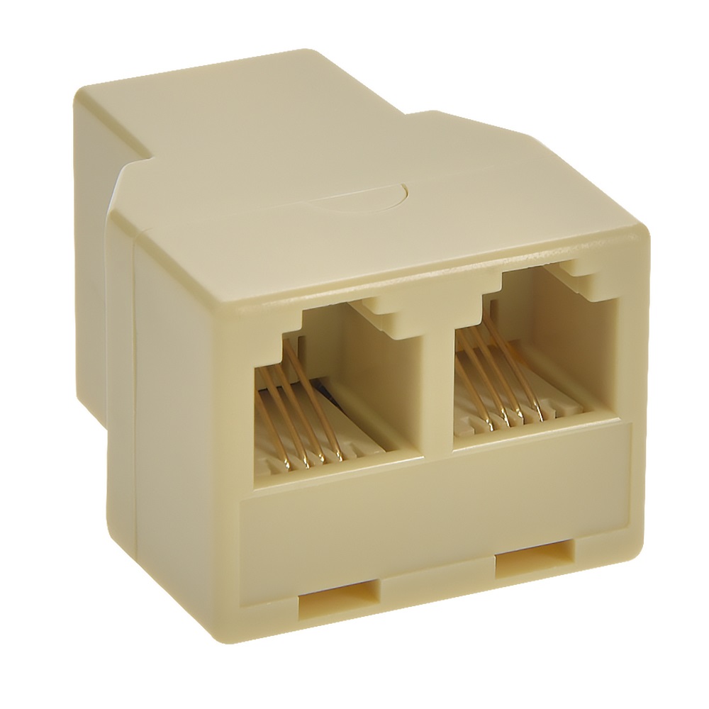 RJ11 1F/2F Modular T Adapter Ivo