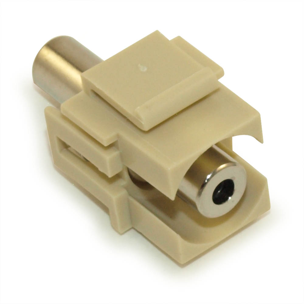 Keystone Insert 3.5mm TRS Ivory