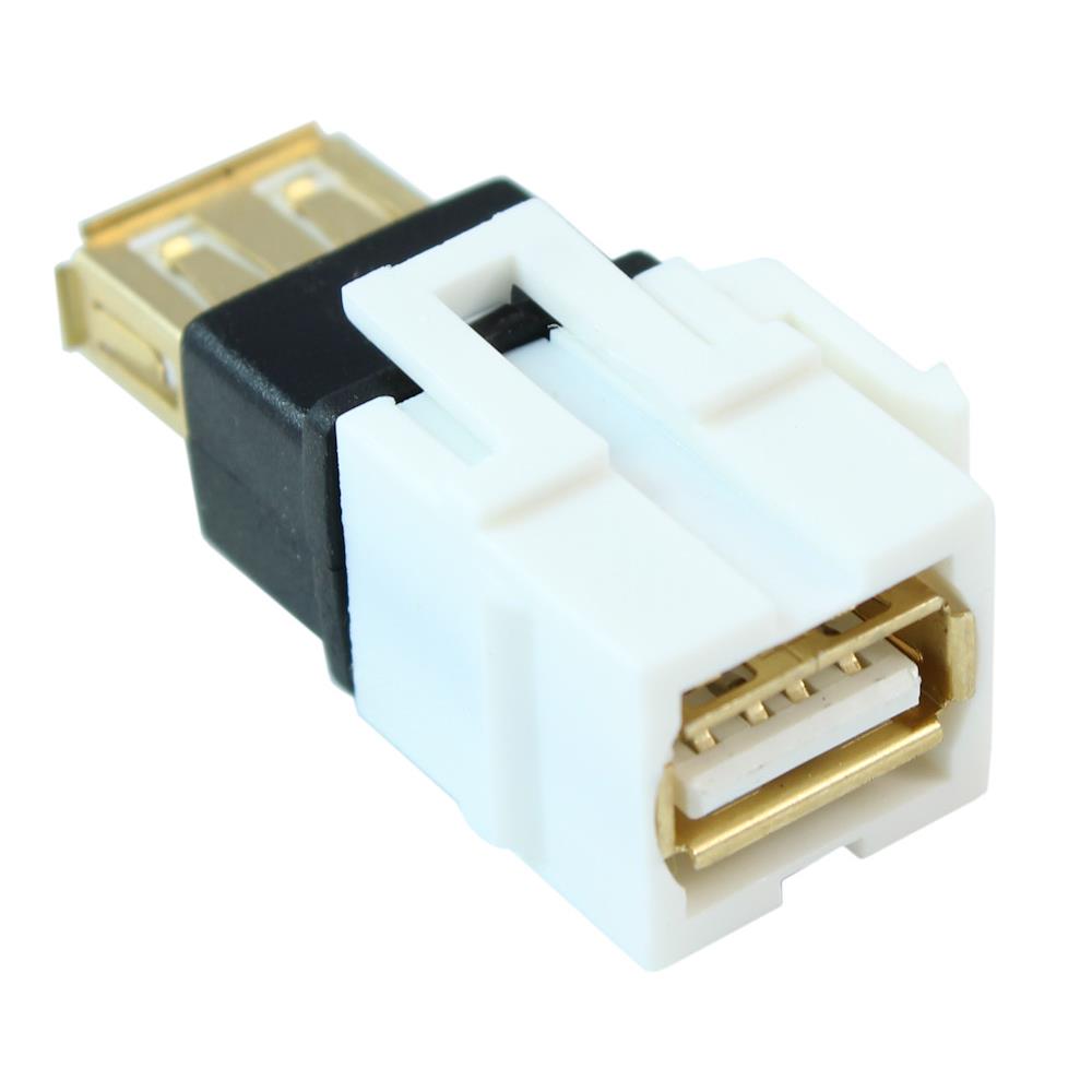 Keystone Insert USB2 TypeA White