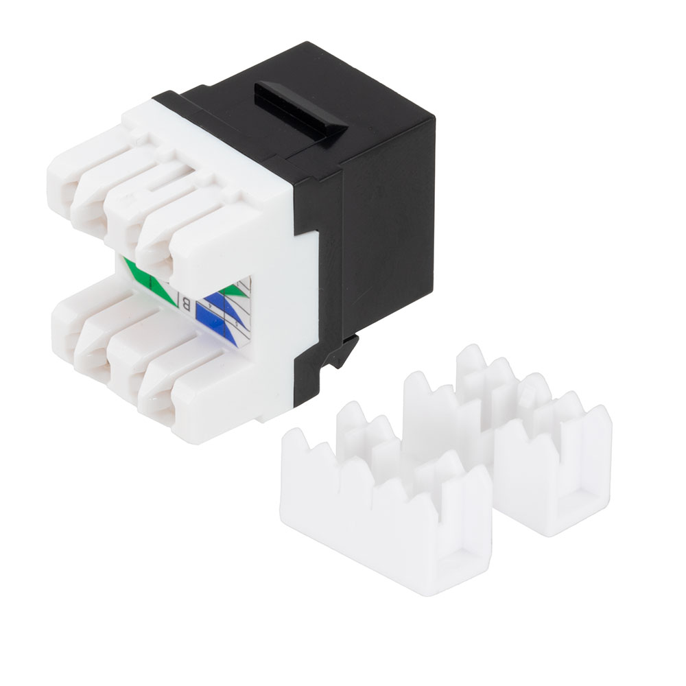 CAT5E Keystone Jack, Snap-In, 18