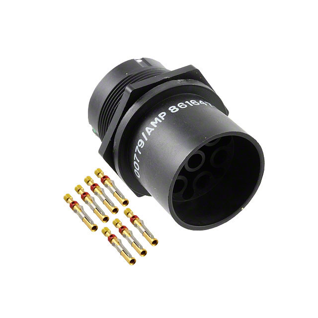 CONN LGH RCPT 7POS CIRC PNL MNT