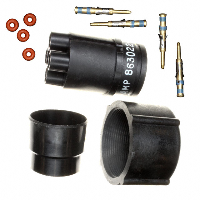 CONN LGH PLUG 4POS CIRC STR CONN LGH PLUG 4POS CIRC STR