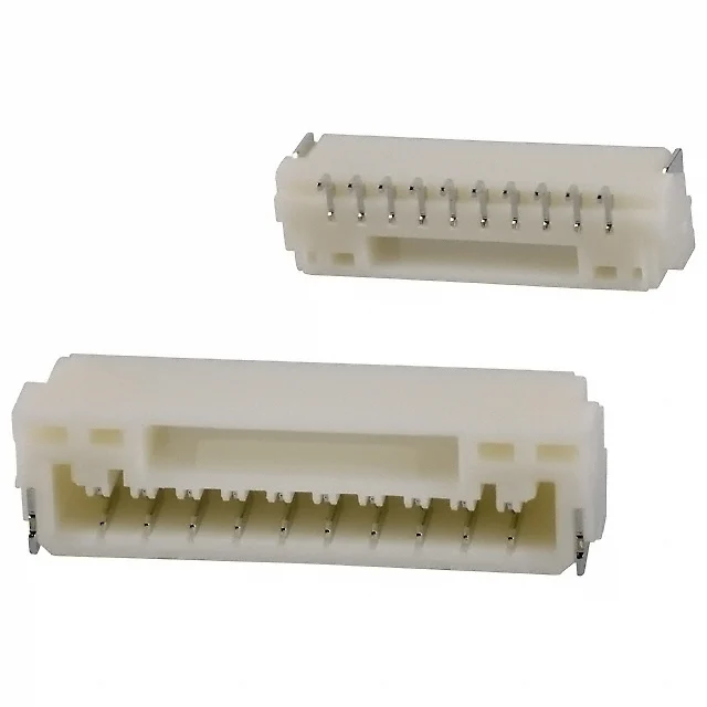 CONN HEADER SMD R/A 10POS 1.25MM