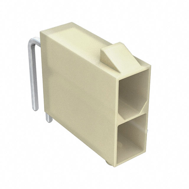 CONN HEADER R/A 2POS