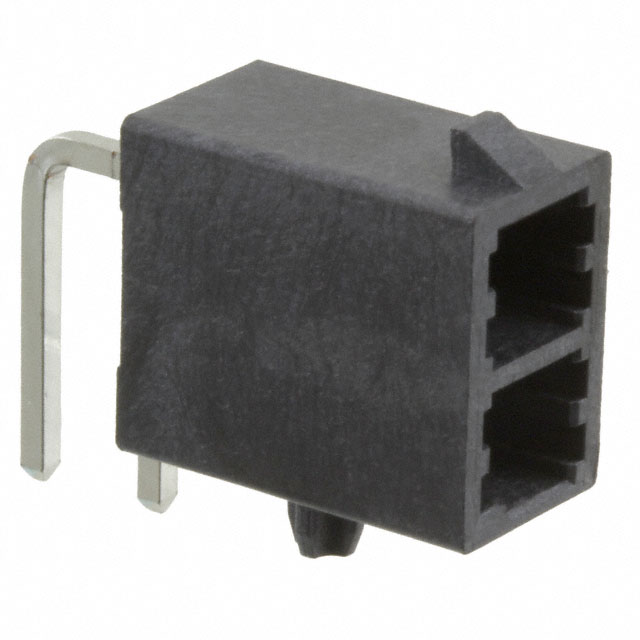 CONN HEADER R/A 2POS