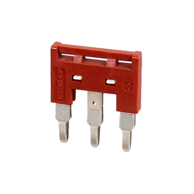 JUMPER TERM BLK 3 POSITION 6.1MM