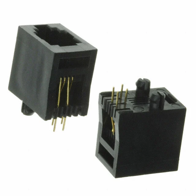 CONN MOD JACK 4P4C VERT UNSHLD CONN MOD JACK 4P4C VERT UNSHLD