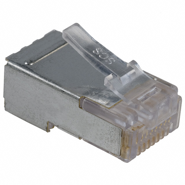 CONN MOD PLUG 8P8C SHIELDED CONN MOD PLUG 8P8C SHIELDED