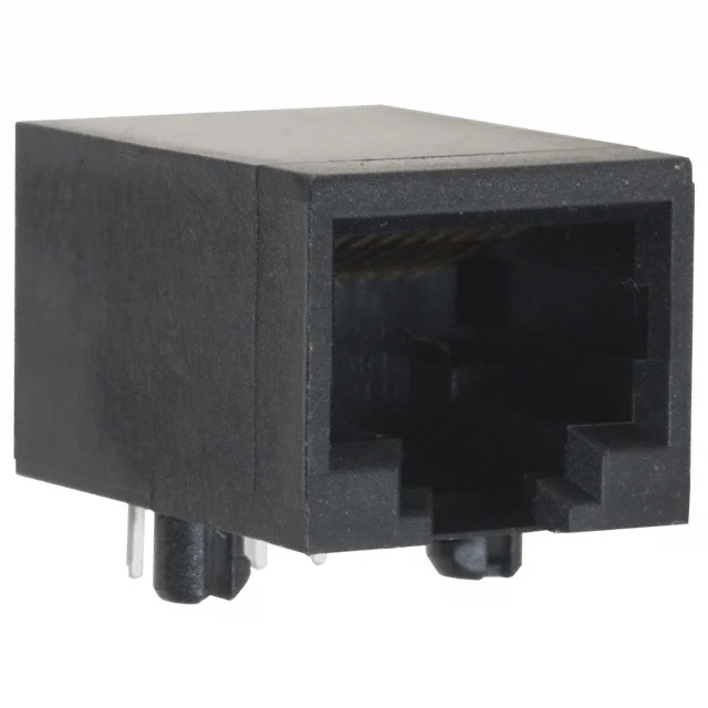 CONN MOD JACK 8P8C R/A UNSHLD CONN MOD JACK 8P8C R/A UNSHLD