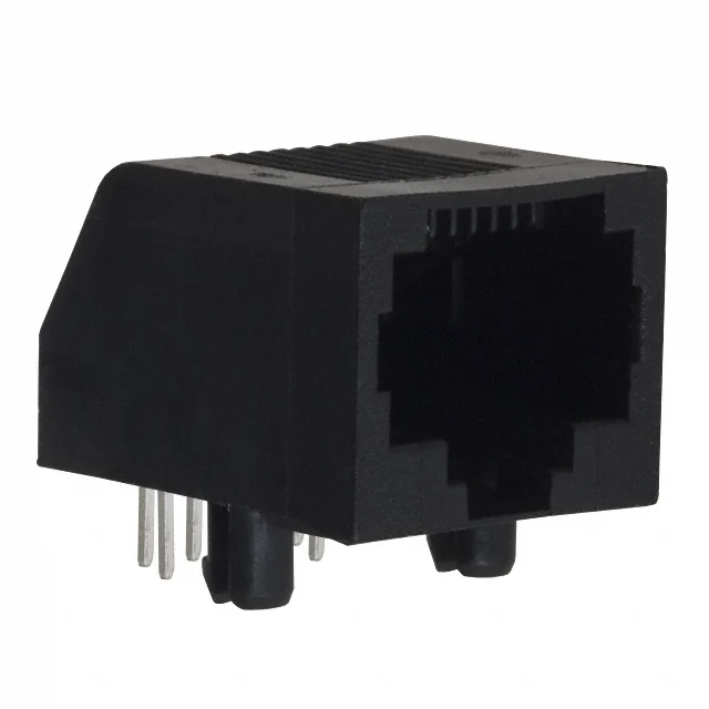 CONN MOD JACK 8P8C R/A UNSHLD CONN MOD JACK 8P8C R/A UNSHLD