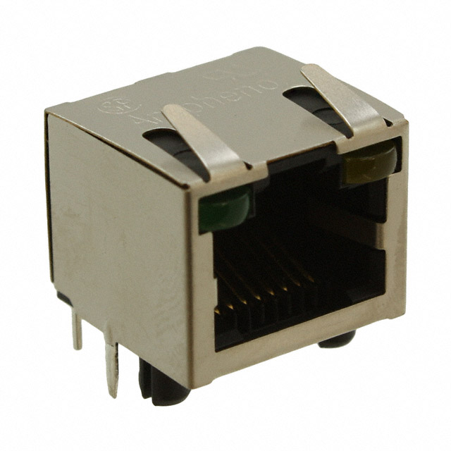 CONN MOD JACK 8P8C R/A SHIELDED