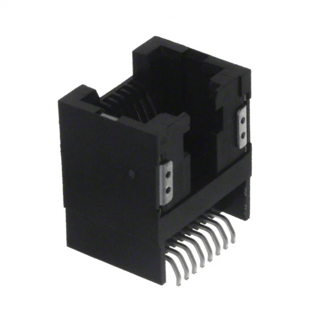 CONN MOD JACK 8P8C R/A UNSHLD