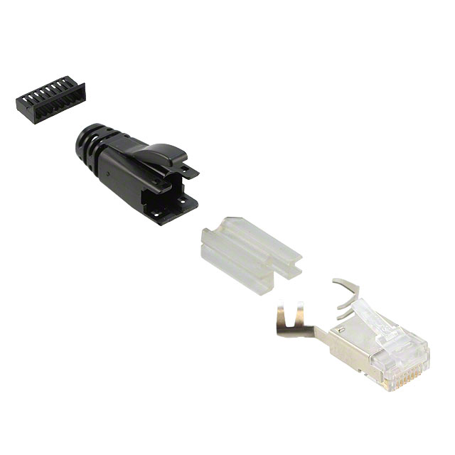 CONN MOD PLUG 8P8C SHIELDED CONN MOD PLUG 8P8C SHIELDED