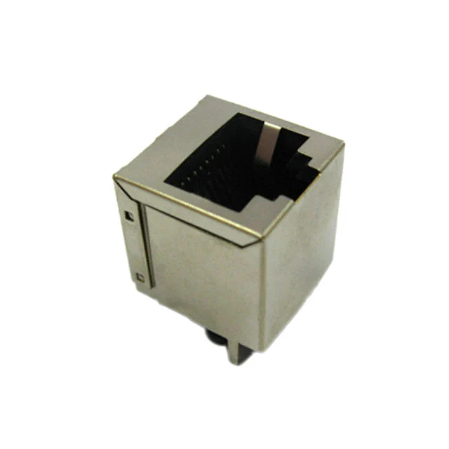 CONN MOD JACK 8P8C VERT SHIELDED