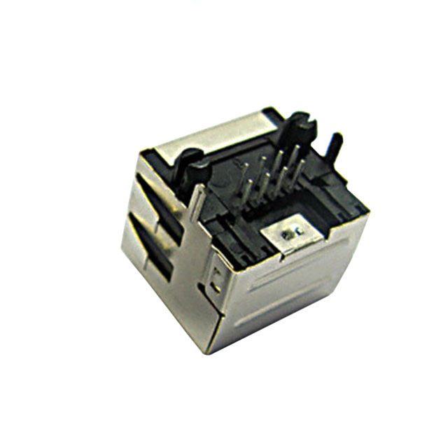 CONN MOD JACK 8P8C R/A SHIELDED