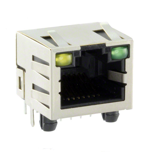 CONN MOD JACK 8P8C R/A SHIELDED