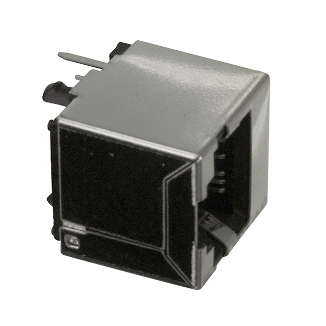 CONN MOD JACK 8P8C VERT SHIELDED