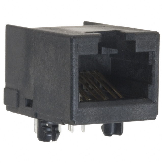 CONN MOD JACK 8P8C R/A UNSHLD