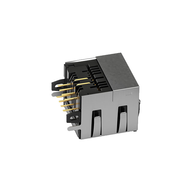 CONN MOD JACK 8P8C R/A SHIELDED