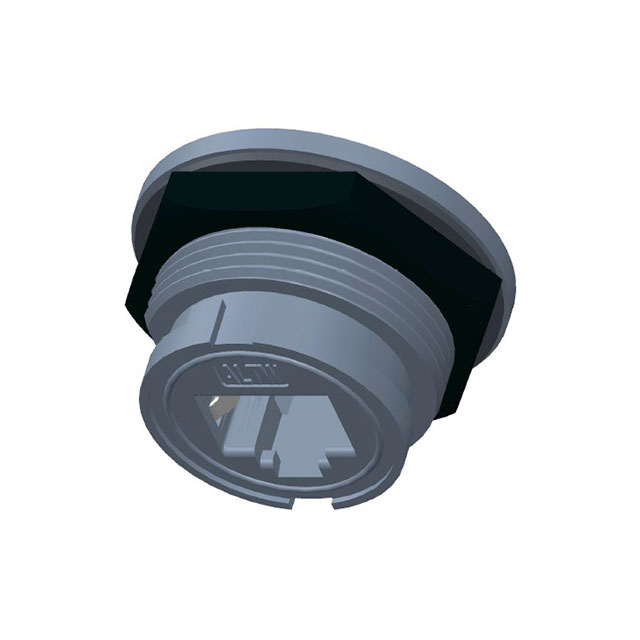 RJ45 PANEL LOCK F CONN F PIN