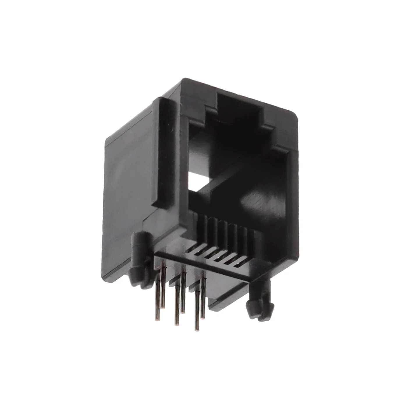 6P6C MOD JACK BLACK R/A TH TOP T